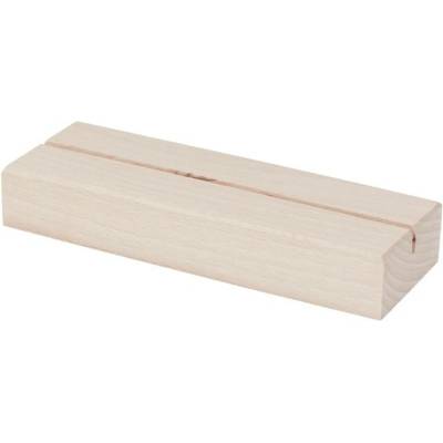 Dřevia Dřevěný stojan na cedulku A5 - 15x5x2 cm Barva: Přírodní – Zboží Dáma