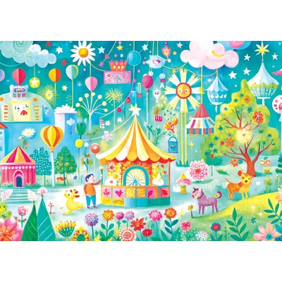 Yazz - Puzzle Colorful Town - 1 000 piese