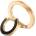Tech-Protect mmr400 lamano magnetic magsafe phone ring gold (5906302335961)
