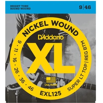 D'Addario EXL125, Струни за електрическа китара 09-46 (EXL125)