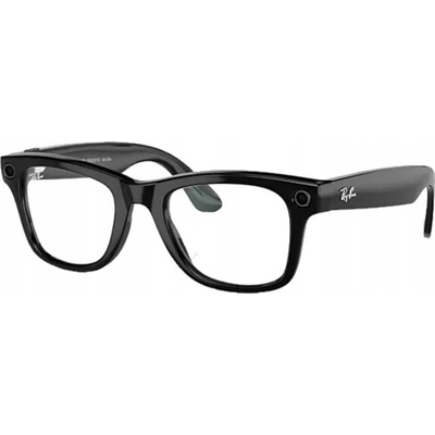 Ray-Ban Meta Wayfarer RW4006 Číra lesklá čierna