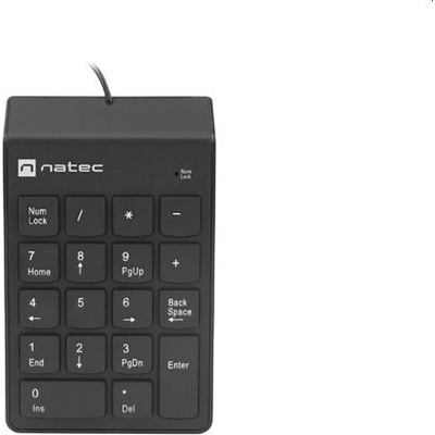 NATEC Клавиатура Natec Numpad Goby 2 USB Black (NKL-2022)