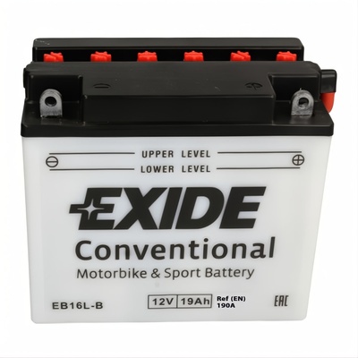 Exide Conventional 19Ah 190A right+ YB16L-B