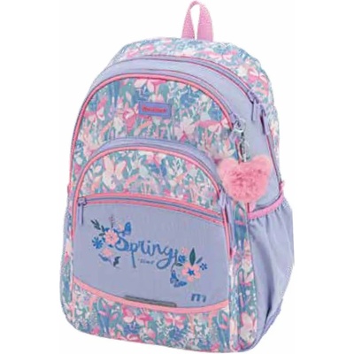 Sportandem Ученическа раница с ГУМИРАНО ДЪНО ST Flowfly - Sportandem