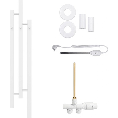 Cerano Fabiano termo tyč 300W bílá lesklá 1200 mm x 220 mm CER-761746
