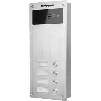 Nippon Аудиотабло за домофонна система Nippon (1*4) с RFID четец (2010008_1)