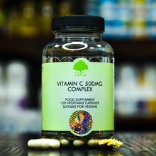 G & G Vitamins Vitamin C 500 mg s šípkem a acerolou. 120 kapslí