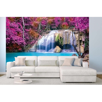DIMEX ART Самозалепваща се флизелинова фототапета вълшебен водопад 375 x 250 см