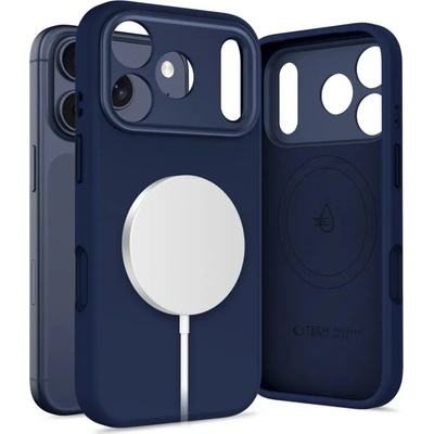 Tech-Protect Кейс Tech-Protect Uniq MagSafe MagSafe за iPhone 17 Pro Max - тъмносин (5906302334360)