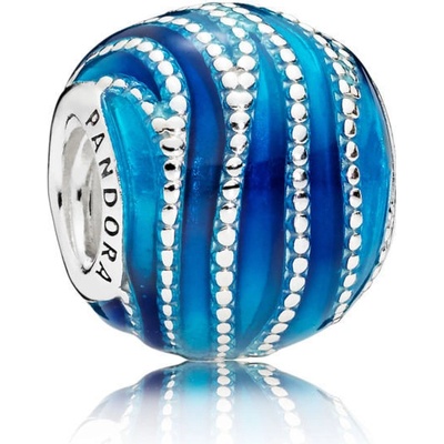 Pandora Překrásný modrý korálek 797012ENMX