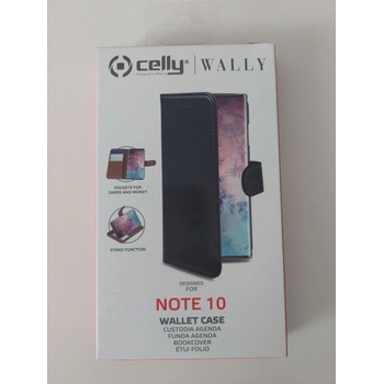 Pouzdro CELLY Wally Samsung Galaxy Note 10, černé