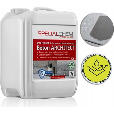 Specialchem hydrofobní impregnace na architektonický betonu 10L