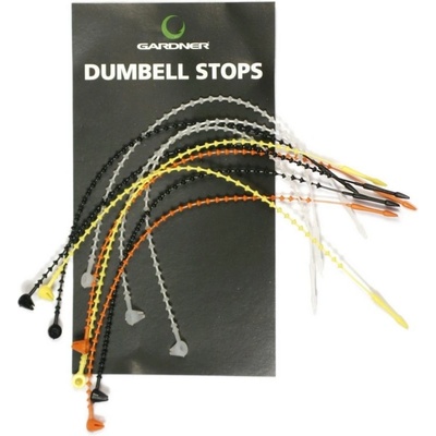 Gardner zarážky na boilies Dumbell Stop barevné