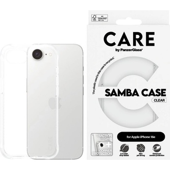 Panzer Калъф CARE - Samba, iPhone 16E, прозрачен (5715685023101)