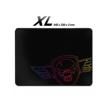 Spirit Of Gamer Подложка за мишка Spirit of Gamer Darkskul, King Size, 430 x 330 x 3 mm, Зашити ръбове, Черна (SOG-PAD02XL)