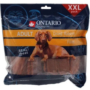ONTARIO Лакомство за кучета сушен заек ontario, 500 гр, Чехия 214-5039