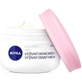 Nivea Aqua Effect Moisturizing Day Cream vyživující krém pro suchou pleť 50 ml