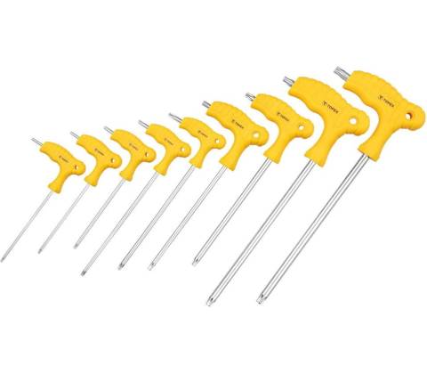 Topex Kľúče Torx 9 ks 35D968