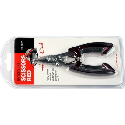 Nůžky Hell-Cat Scissor for Braided Line-S/S Claret-Red