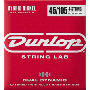 Dunlop DBHYN45105 String Lab Hybrid Nickel Струни за бас китара