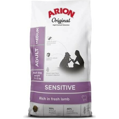 Arion Original Sensitive Adult Medium Lamb Rice 2 kg