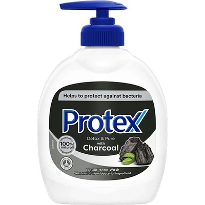 Protex Charcoal tekuté mydlo s prirodzenou antibakteriálnou ochranou 300 ml