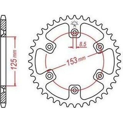 JT Sprockets JTR210-45SC