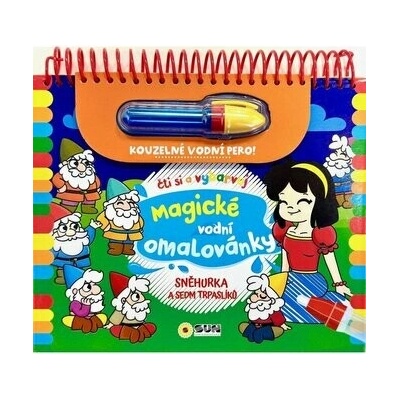 Snehulienka a sedem trpaslíkov Čítaj a vyfarbuj Mag...
