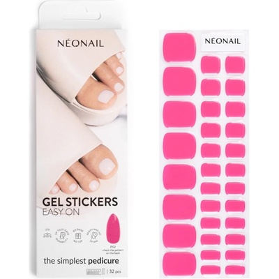 NEONAIL Easy On Gel Stickers Стикери за нокти с използване на UV/LED лампа цвят P02 32 бр