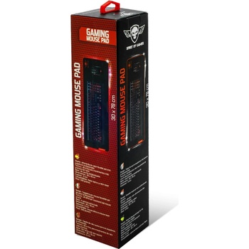 Spirit Of Gamer Геймърска подложка (пад) за мишка и клавиатура - Spirit of Gamer Ultra King Size Gaming Mouse Pad 78х30 cm (черен) (SOG-PAD01X)