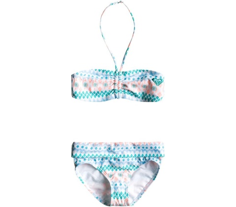 Roxy Drawstring Bandeau set