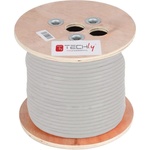 TECHLY ITP-C6A-FLS305 Кабел за усукана двойка Cat6A SFTP 305м 100% CU Сив (ITP-C6A-FLS305)