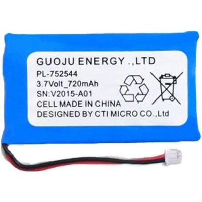 Akumulátor E-collar Li-Po 3.7V-720 mAH
