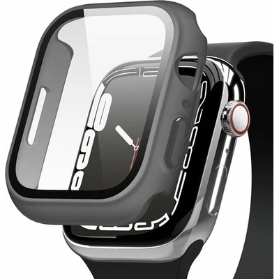 Elago Протектор за смарт часовник Elago Clear Shield Case, за Apple Watch 8 41мм/7 41мм, твърд, прозрачен, сив (EAW7-41CL-SFDG)