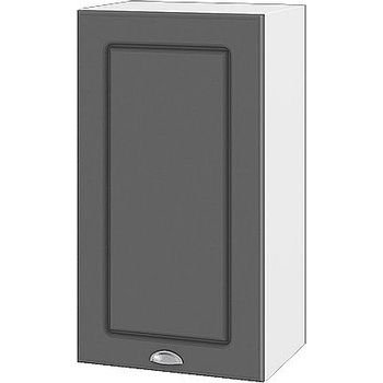 ИРИМ Горен кухненски шкаф Сити БФ-Цимент мат-06-2 40 см