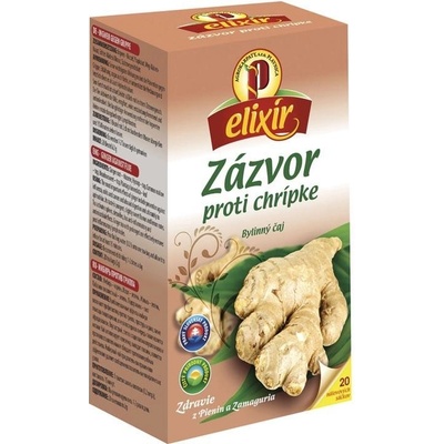 Agrokarpaty ZÁZVOROVÝ čaj 60% PROTI CHRÍPKE 20 x 1,5 g