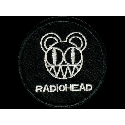 Nášivka RADIOHEAD vyšívaná zažehlovací
