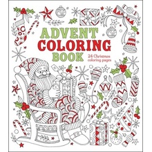 Advent Coloring Book: 24 Christmas Coloring Pages Arcturus PublishingPaperback