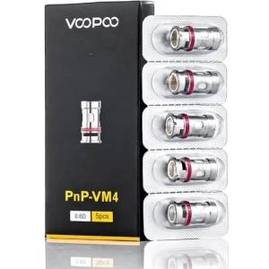 VooPoo Изпарителна глава VooPoo PnP-VM4 Half-DL Single Mesh 0.6ohm