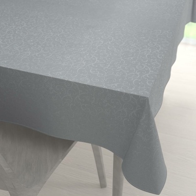 Biante Teflonový obdélníkový ubrus TF-086 Ornamenty na šedém 120x200 cm