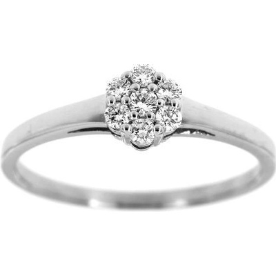 Zlatnictví U Kostela Diamantový prsten kytička 1283