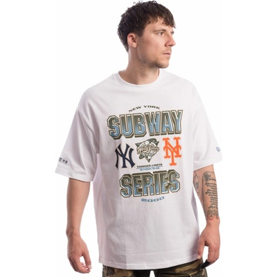 New Era MLB Subway Series Oversized Tee MLB White