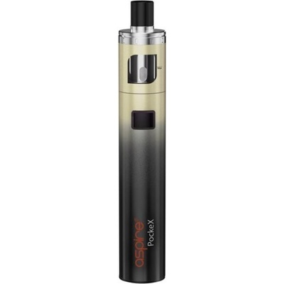 aSpire PockeX AIO elektronická cigareta 1500 mAh ANNIVERSARY EDITION Black Gold 1 ks
