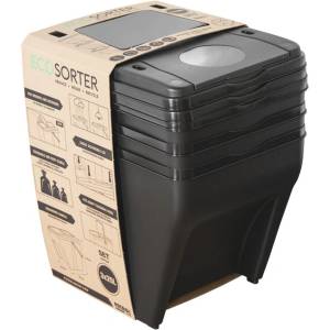 Patrol Стифиращи кофи ECOSORTER за сортиране на отпадъци 3x25 л 16395 (Z256342PG011)