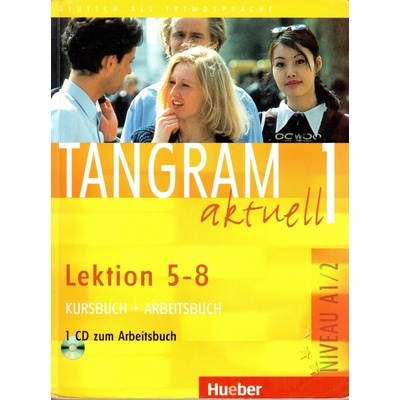 Tangram aktuell 1 Lektion 5-8 Kursbuch + Arbeitsbuch + CD