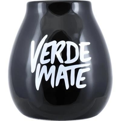 Verde Mate Keramická kalabasa Verde Mate černá 350 ml
