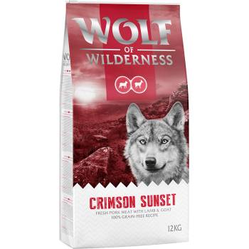 Wolf of Wilderness Crimson Sunset jahňacie a kozie 2 x 12 kg