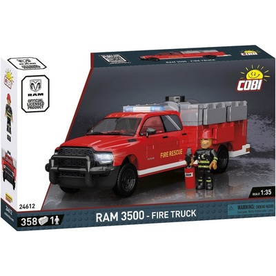 COBI 24609 Americký automobil RAM 3500 Ambulance