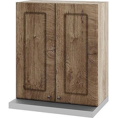 ИРИМ Горен кухненски шкаф за аспиратор Сити АРФ-Дъб натурал-06-13 60 см