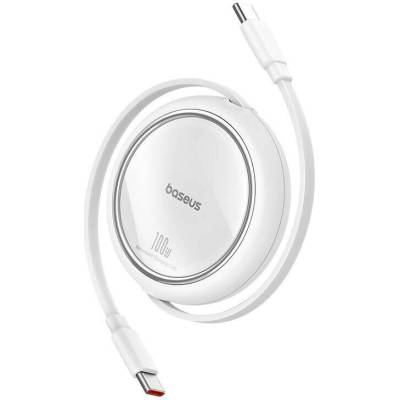 Baseus P10364500213-01 Free2Pull mini 100W USB-C/USB-C 1,5m bílý
